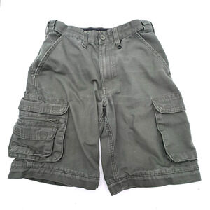 BOY SCOUTS OF AMERICA‎ Youth 10 Green Cargo Shorts Uniform USA Cotton Pockets